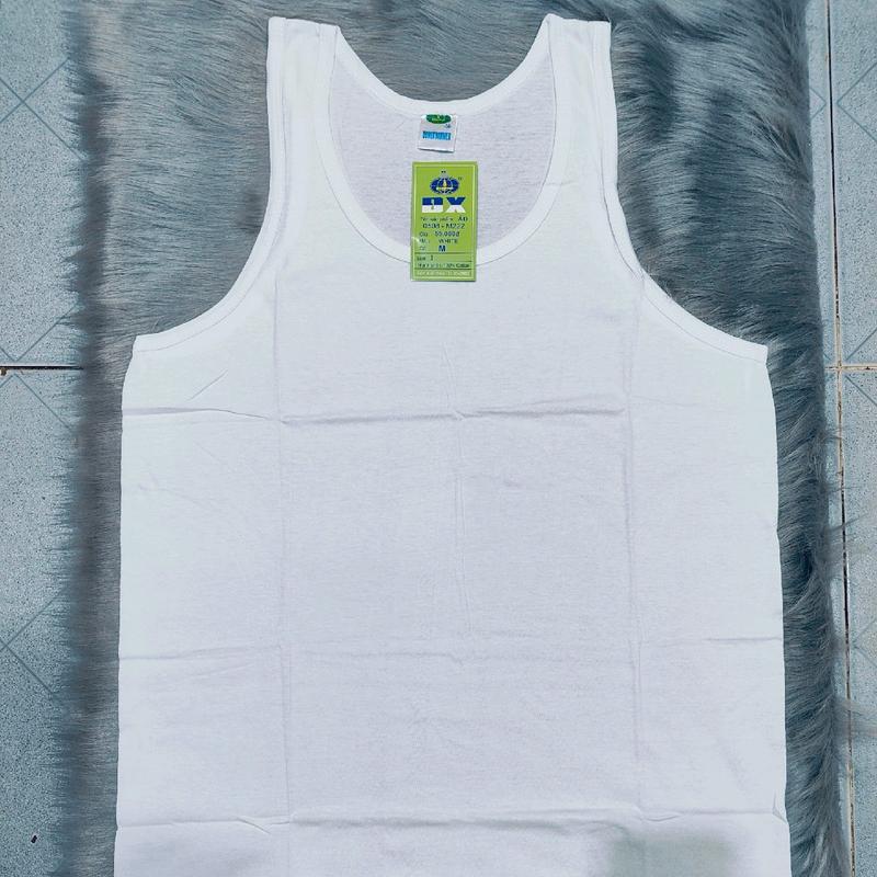 5 áo ba lỗ nam, hàng dệt kim Đông Xuân chất liệu cotton 100%