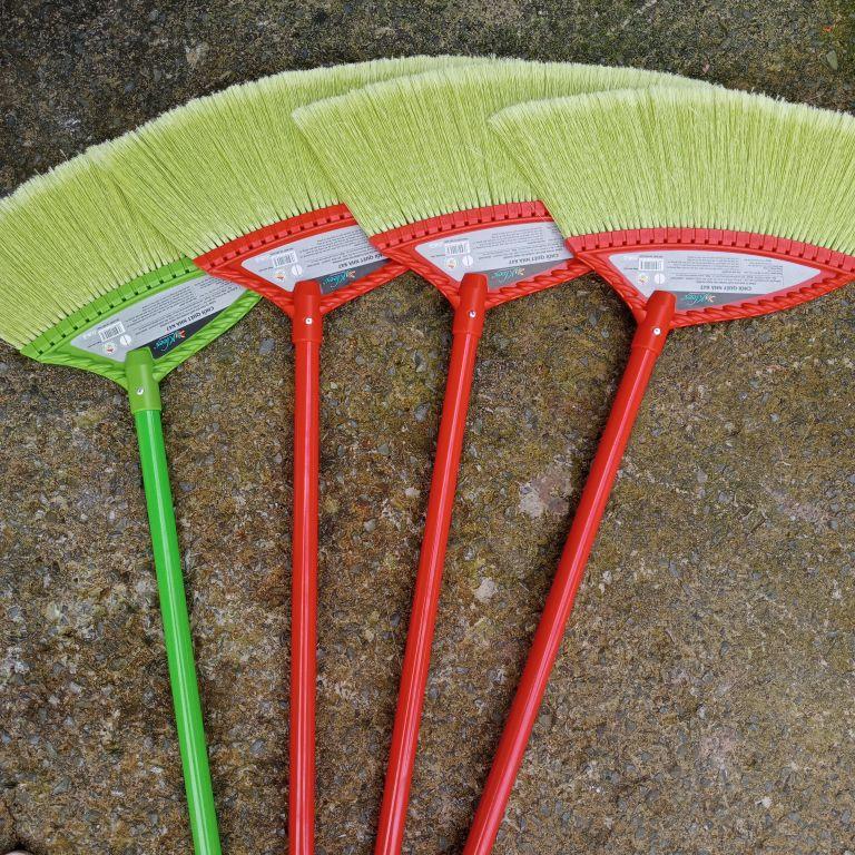 Product Introduction of [tặng 2 chổi quét bụi] Combo 2 Chổi Cán Sắt Sợi Cước Mềm Mịn Dày Đẹp Dài 105cm Hàng Cty KLEEX K47 Cao Cấp, Chổi Quét Nhà Bền Chắc 11
