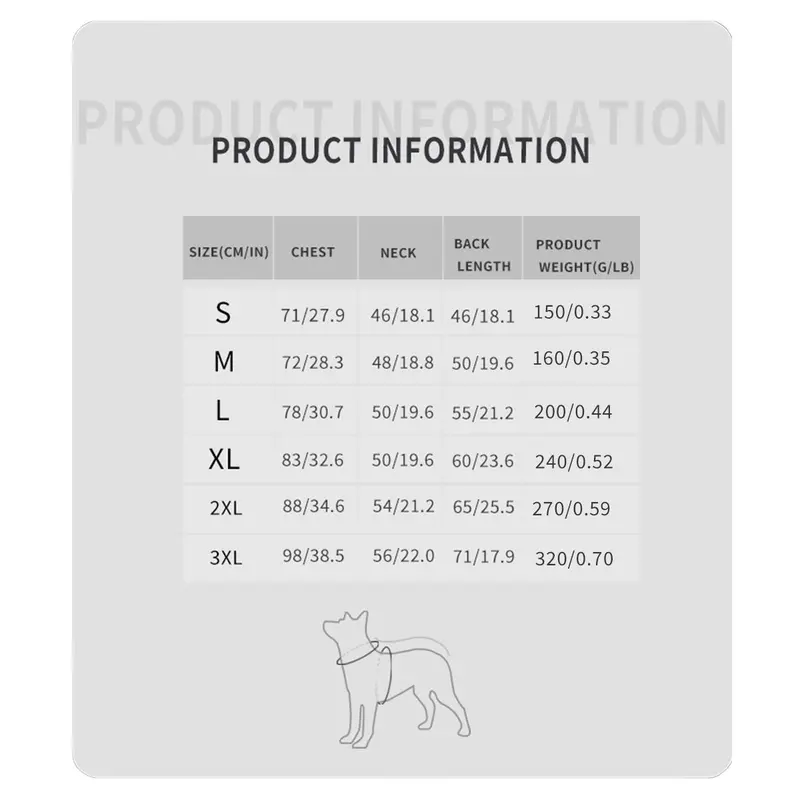 Winter Pet Clothes, Thickened Warm Dog Coat, Reflective Thermal Lined Dog Jacket, Pet Clothes for Large Dogs, Dog & Cat Clothing Supplies 1