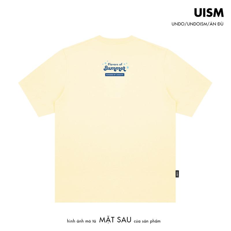 Áo Thun Unisex Undo Vitamin Sea Màu Kem Vàng 100% Standard Cotton - Flavors of Summer Collection 1