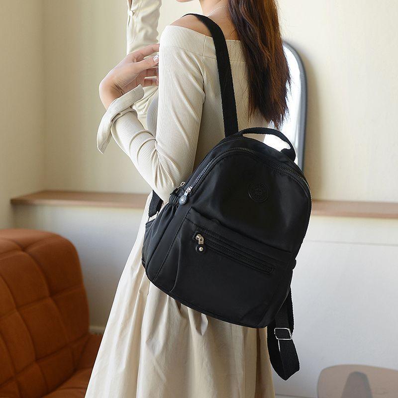 Product Introduction of Ba Lô, Qiannier, Dành Cho Nữ, Hàng Mới Về 2024, Thời Trang, Túi Du Lịch, Vải Oxford Nhẹ, Dễ Phối Đồ, Thích Hợp Cho Trường Học, Cặp Sách Nữ thanh lịch tích hợp ngăn phân loại Backpack Đeo Vai 9