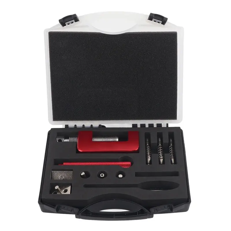 12 Pcs Universal Motorcycle Chain Cutter Breaker Riveting Tool Set with ...