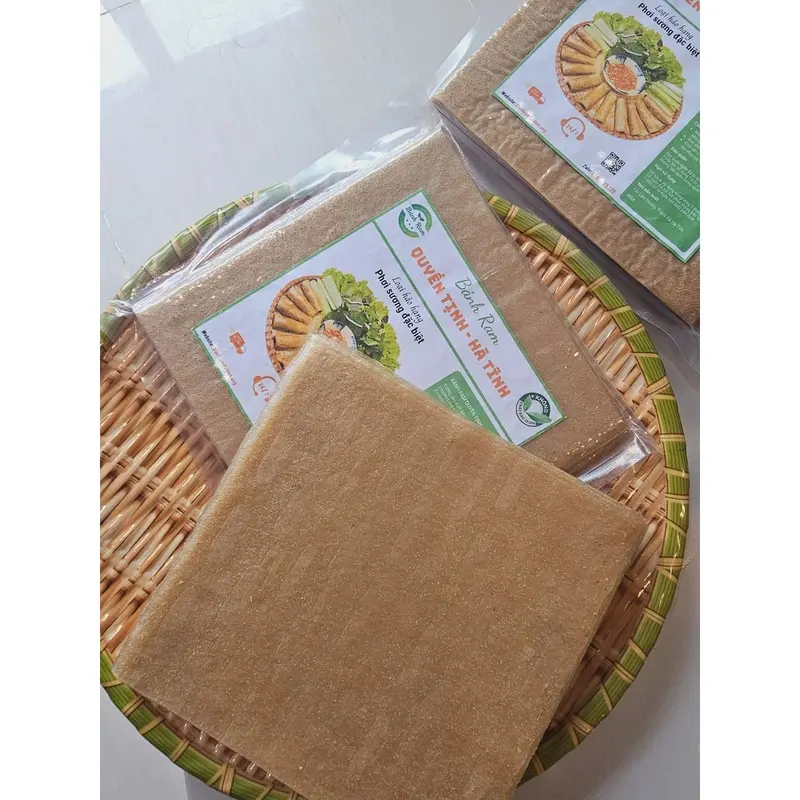 COMBO 10 tệp bánh ram Hà Tĩnh (500g) - Loại Hảo Hạng phơi sương đặc biệt - Hút Chân Không 3