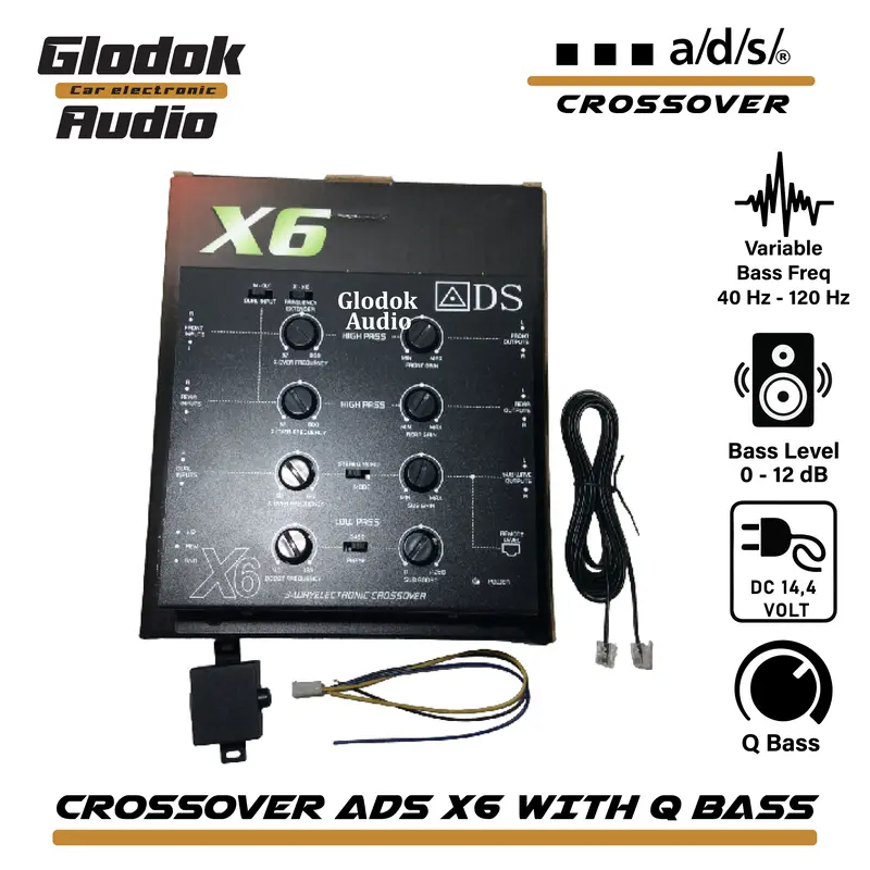 Crossover ADS X6 Vibe (Hitam) 3