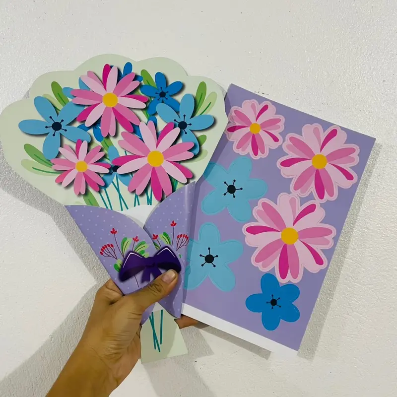 Set 10 thiệp dán 3D handmade tặng Bà mẹ cô giao ngày mùng 8 tháng 3 6