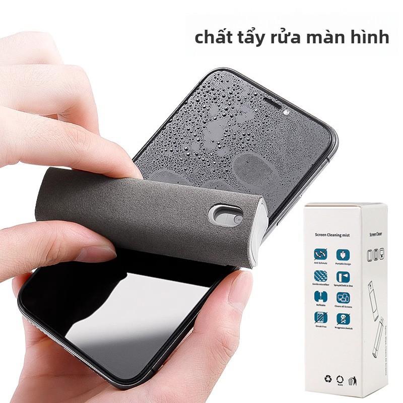 Bộ Vệ Sinh Màn Hình Điện Tử, Chất Lượng Cao Cấp, Dung Dịch Chống Vân Tay Và Kháng Khuẩn Cao Cấp, Thích Hợp Cho Điện Thoại Và Máy Tính Bảng, Tạm Biệt Vết Bẩn 0