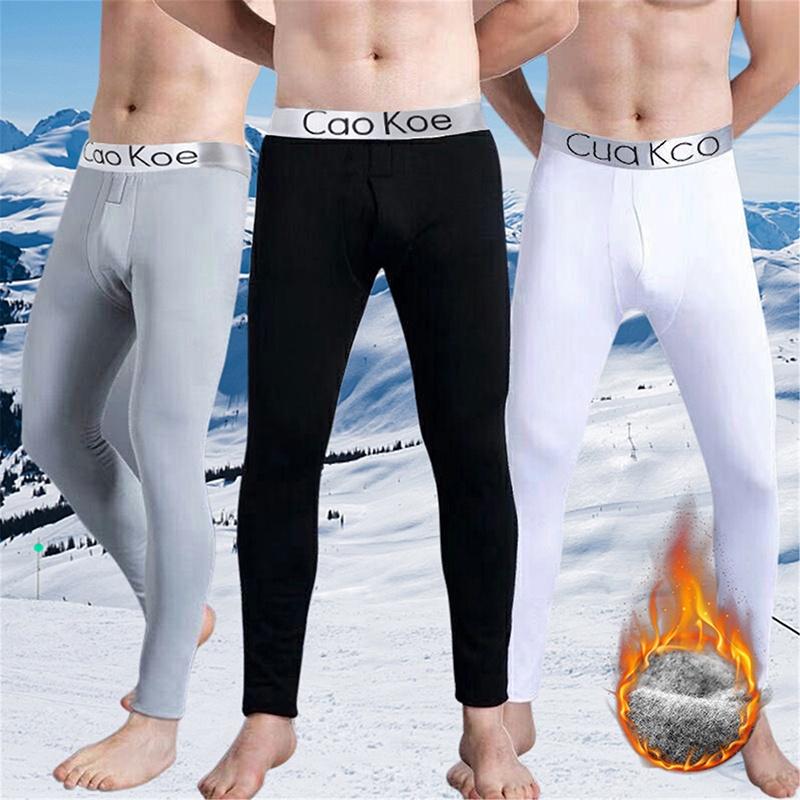 Product Introduction of Men Thermal Underwear Skin-Friendly Winter Warm Long Johns Men'S Soft Elastic Large Size Leggings Comfortable Tights 21