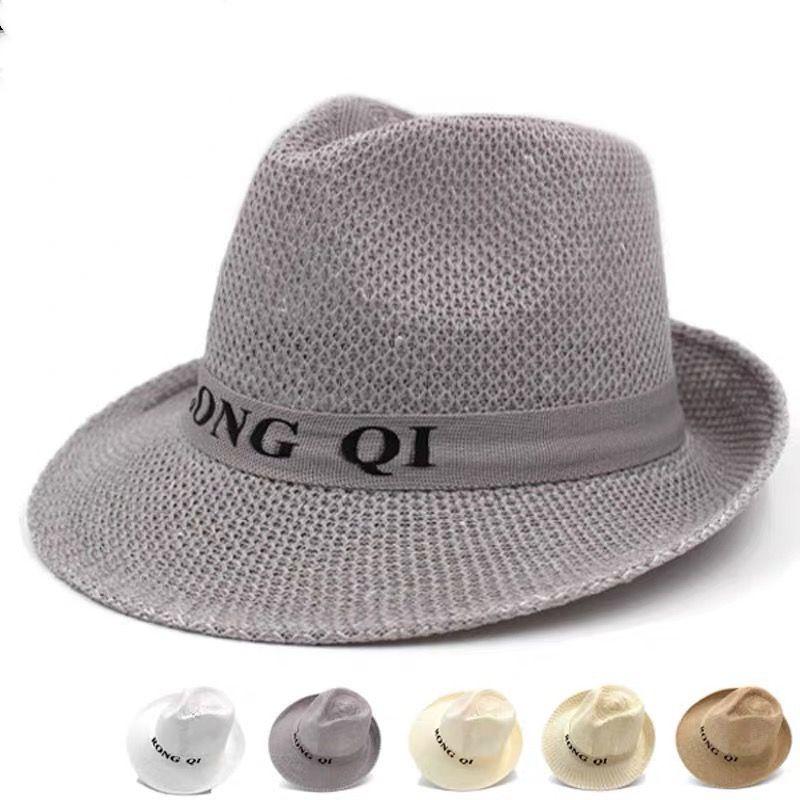 Mũ Rơm, Mũ Chống Nắng Cho Nam, Kiểu Fedora Rộng Vành, Thoáng - TikTok ...