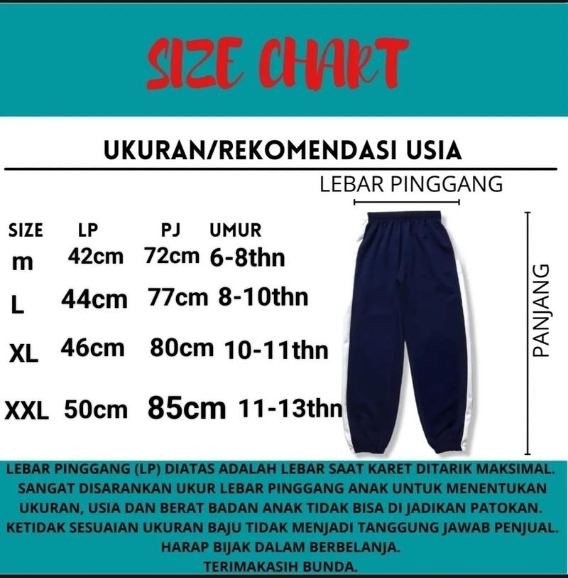 Product Introduction of JOGGER SWEATPHAN ANAK / CELANA JOGER ANAK PRIA WANITA / JOGGER ANAK TANGGUNG USIA 6-13 TAHUN celana anak laki laki Fashion 0