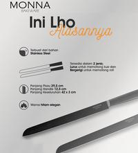 Gambar Monna Pisau Roti Monna Bakeware/ Pisau roti/ Bread Knife/ Pisau dapur Knife Stainless Steel - Pisau Roti Monna dari Toko Multi Elektronik Kota Administrasi Jakarta Pusat 5 Tokopedia
