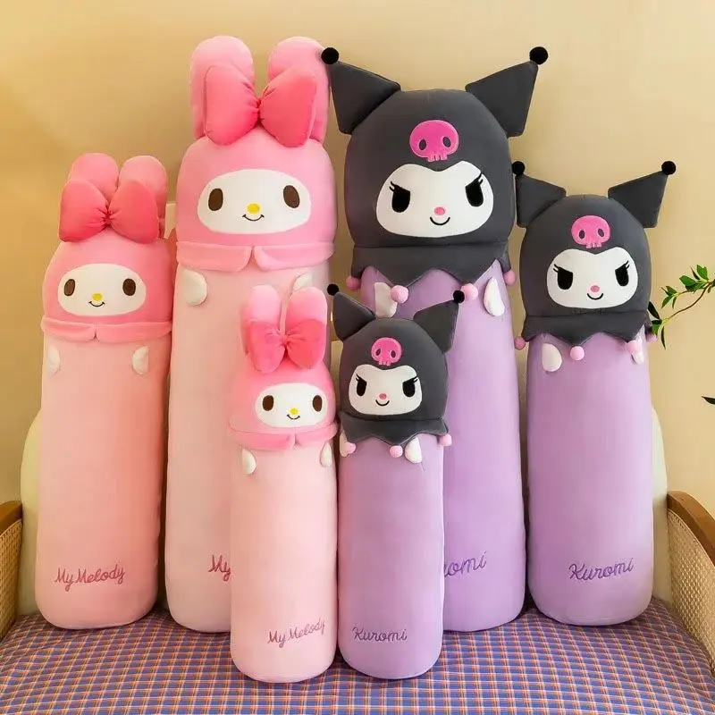 Guling Boneka My Melody Jumbo 80cm Bahan Plush Karakter Kuromi Melody Berlabel SNI Dolls Toys 3