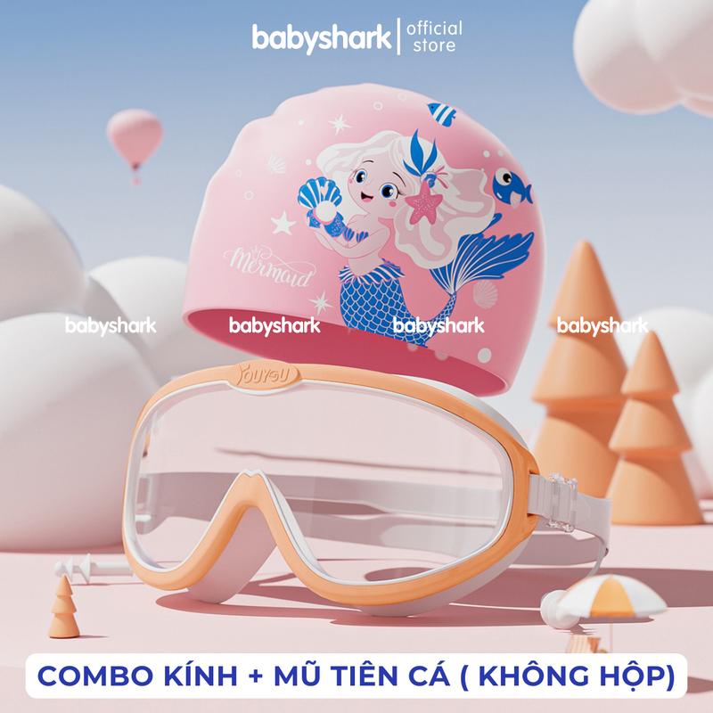 Combo Kính Bơi Trẻ Em, Mũ Bơi Trẻ Em Youyou Chính Hãng Dạng Túi kèm Nút Bịt Tai Và Chống Sương Mù 4