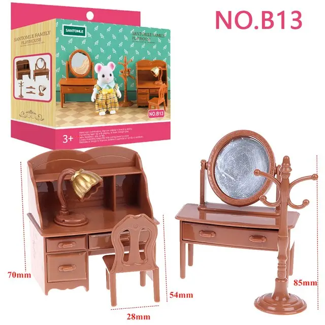 Old Style Furniture Set 2 - Mainan Koleksi Sylvanian Families Looks Like 0