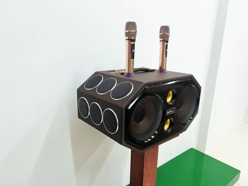 Loa Karaoke Xách Tay Bọc Da Cao Cấp MT MAX-888 16 Đường Tiếng, Bass Đôi 20, 2 Treble, 12 Trung ,Công Suất 1200W 2