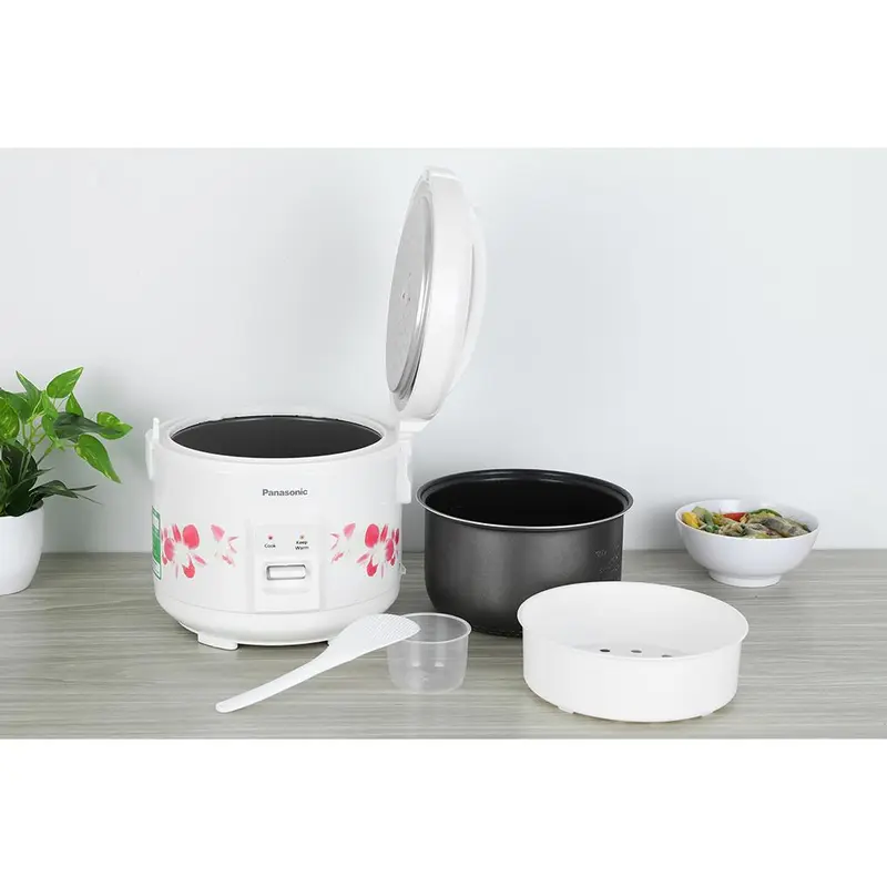 Nồi cơm điện cơ 1L Panasonic SR-MVN10FRAX Cooker Nấu Cơm 1