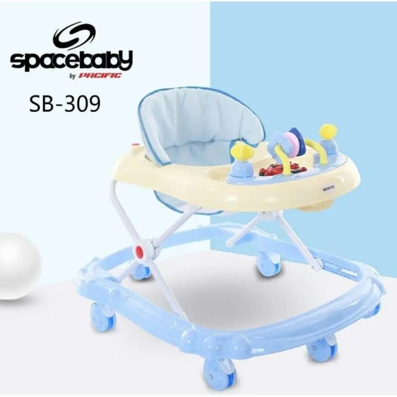 Baby Walker Spacebaby SB 302, SB 306, SB309 Music Mainan Bisa Dilepas Size Besar 3