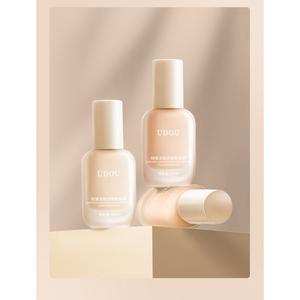 รองพื้นเนื้อบางเบา ปกปิดเรียบเนียน ติดทนนาน ไม่เหนียวเหนอะหนะ ไม่ทิ้งรอย เหมาะสำหรับทุกสภาพผิว