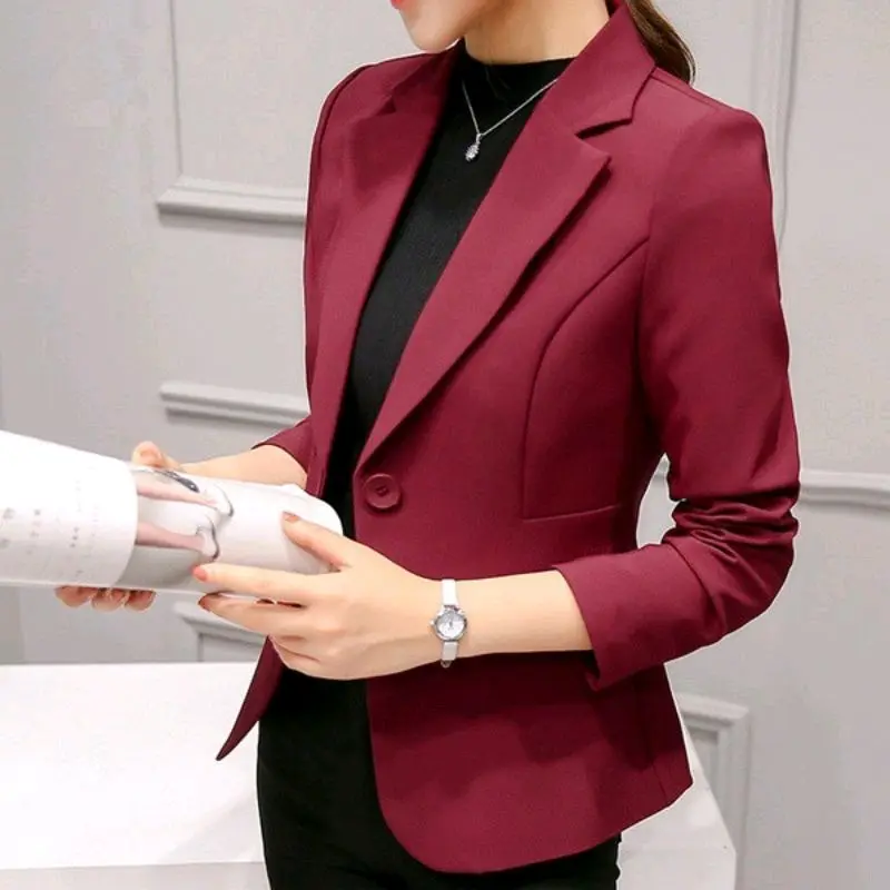 Jas wanita / blazer wanita / blazer wanita maroon / Jas Formal