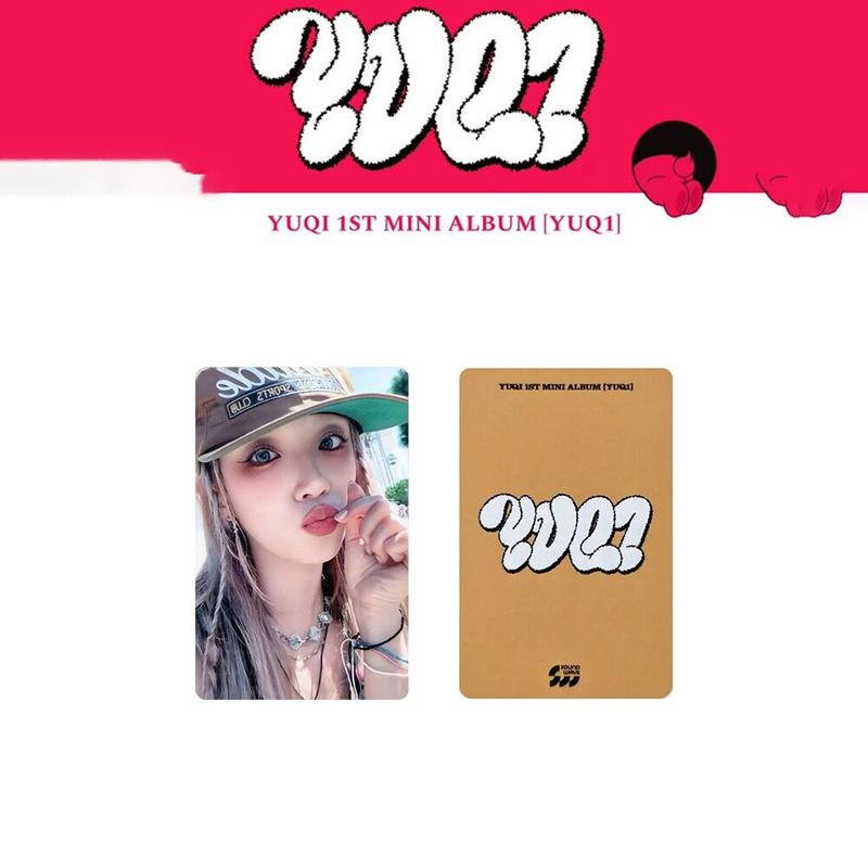 Product Introduction of Thẻ Ảnh YUQ1, Mini Album YUQI Đầu Tiên, (G) Tôi thích, Đĩa Đơn Yuqi, Thẻ Ảnh Soundwave Ktown4u 14