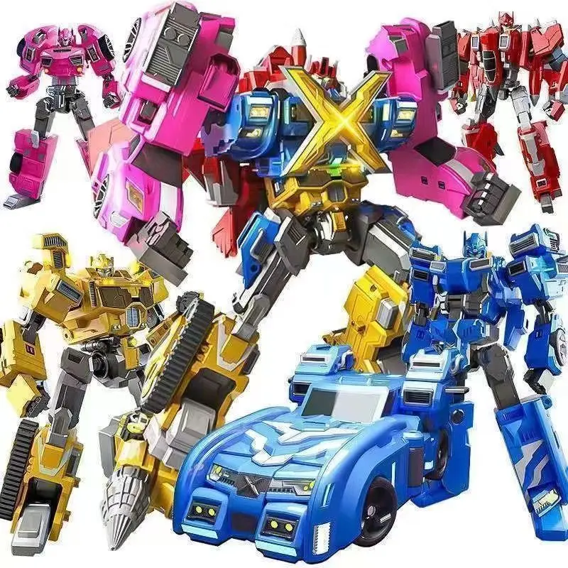 Đồ Chơi Biến Hình Robot Mecha, Lực Lượng Nhiệm Vụ Ảo Tưởng X, Có Thể Biến Đổi, Thích Hợp Cho Bé Trai, Máy Tạo Ra Ford Luxi, Hoàn Hảo Cho Bé Trai