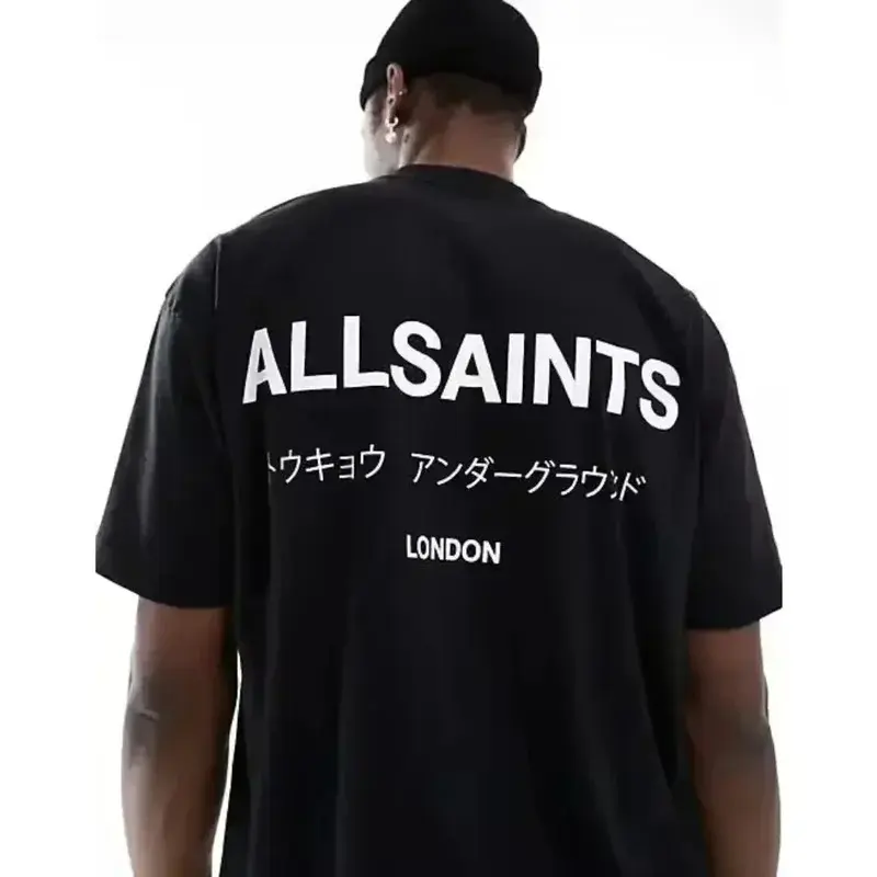 2024 Summer Men Women Cotton Tshirt Oversized Short Sleeve T Shirt Luxury Brand Print T-shirt Tops Tee Trend Streetwear Clothes