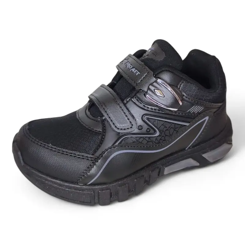 Pro Att MGA 490V Sepatu Hitam Anak Laki-Laki Anti-Slip untuk Aktivitas Sekolah Fashion 1