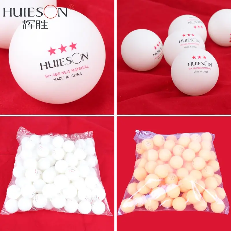 Set 50/30 Quả Bóng Bàn HUIESON 3 Sao, Banh Bóng Bàn Chất Lượng Tốt Giá Rẻ 1