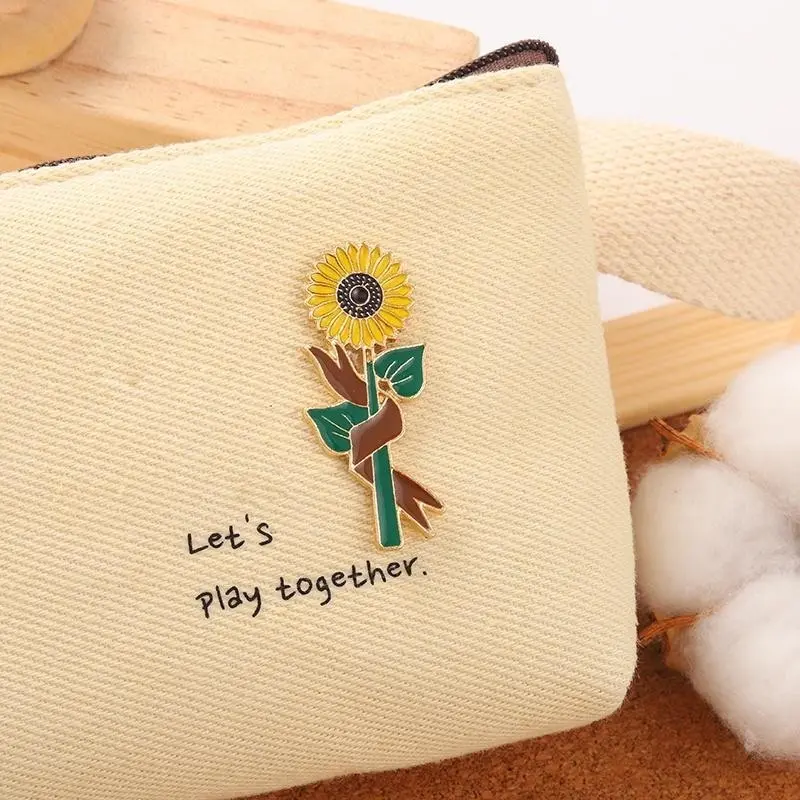 [Top 1 Brooch Pin] 2025 Campus Bachelor Pins Mortarboard Flower Enamel ...