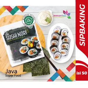 Sushi Nori Rumput Laut Sushi Kimbab Gimbab 50 lembar