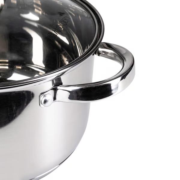 Bộ 3 nồi 5 lớp inox Ambition Berry | Made in Poland | thép không gỉ | Đáy 5 lớp pot 3