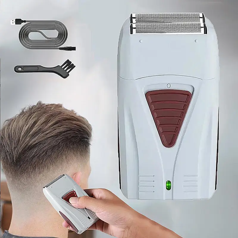 Shaver Rechargeable USB Charging Beard Trimmers For Men, Cordless Electric Hair Shaver 0