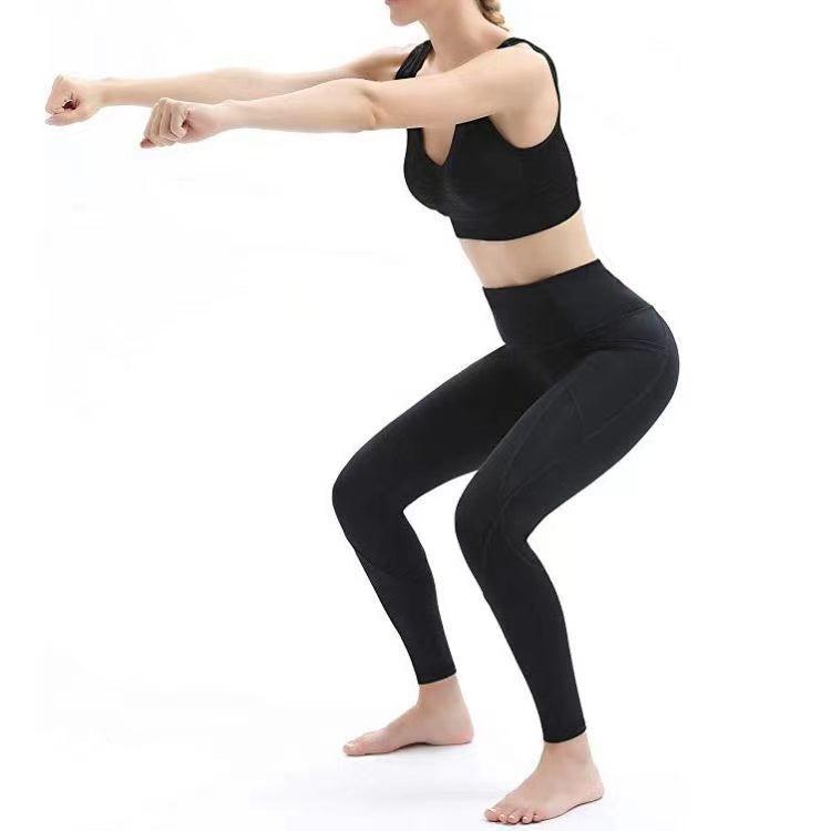 SheBoo Black Mobile Pocket Legging - Ella Fabric Fit Womenswear Bottom 1