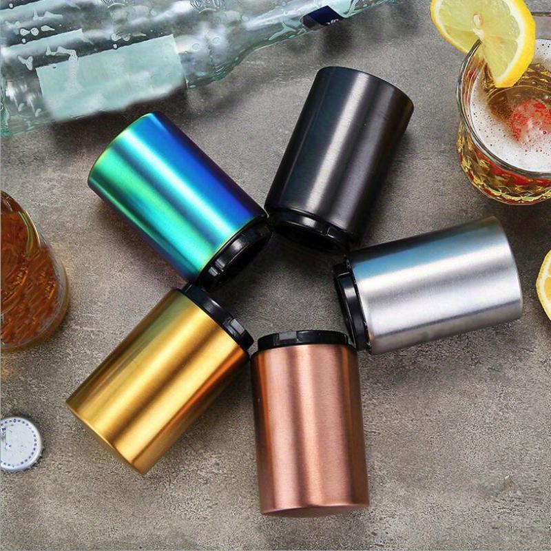 Product Introduction of Automatic Beer Bottle Opener Magnetic Push Down Design for Easy Opening of Wine Beer & Soda Caps  Creative Kitchen Tool for Home Bar Accessories 4