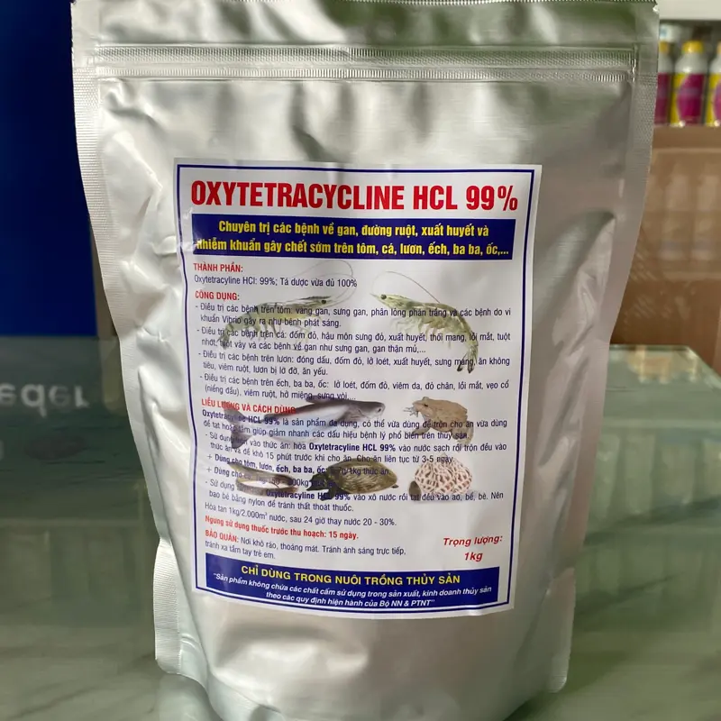 ÕYTETRACYCLINE HCL 99% chuyên trị bệnh gan 1