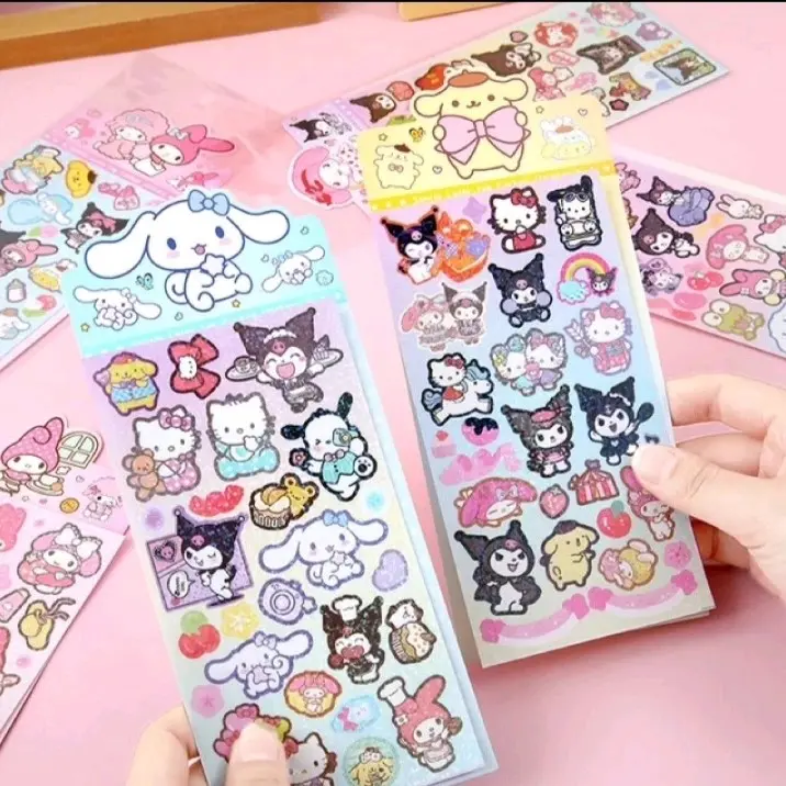 Stiker hologram karakter sanrio 1