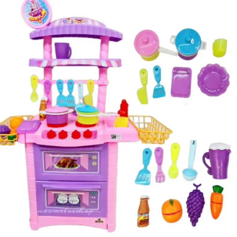 Mainan Kitchen Set Jumbo Kantin Senyum