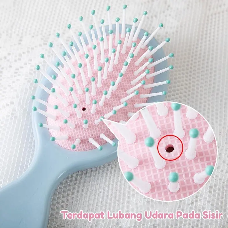 BISA COD S5653 Sisir Anti Kusut / Sisir Rambut Pijat Anak / Sisir Rambut Anak Premium / Sisir Anti Rontok 0