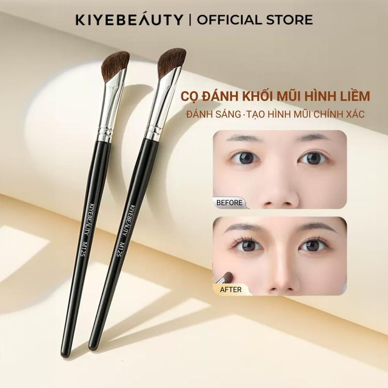 Cọ Đánh Khối Mũi Vạt Xéo Góc Cạnh Chuyên Nghiệp KIYE Giúp Mũi Cao Và Thon Gọn Tiện Lợi