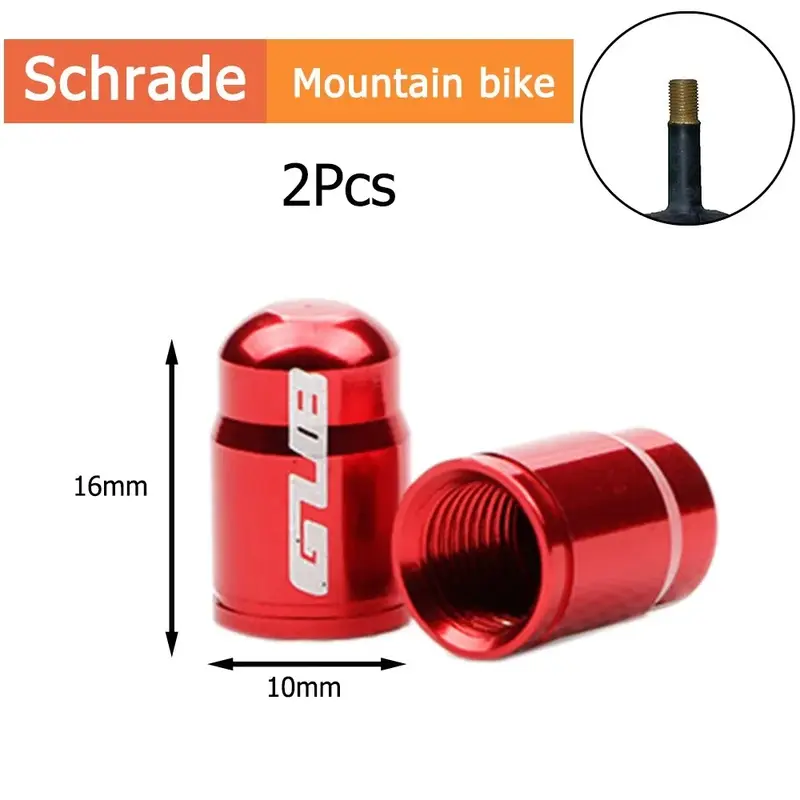 Nắp chụp bảo vệ Van Lốp Xe Đạp Bằng Nhôm Siêu Nhẹ Phụ Kiện Bảo Vệ Van Lốp Presta/Schrader Gắn Xe Đạp Đạp Xe Đạp Sport đènxe xefixedgear 5