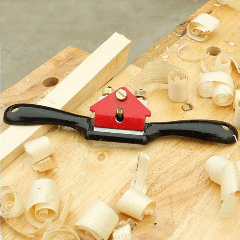 Bào gỗ mini bằng tay dụng cụ làm đồ gỗ Mô Hình - Lưỡi thép SK5 cao cấp 210mm 0