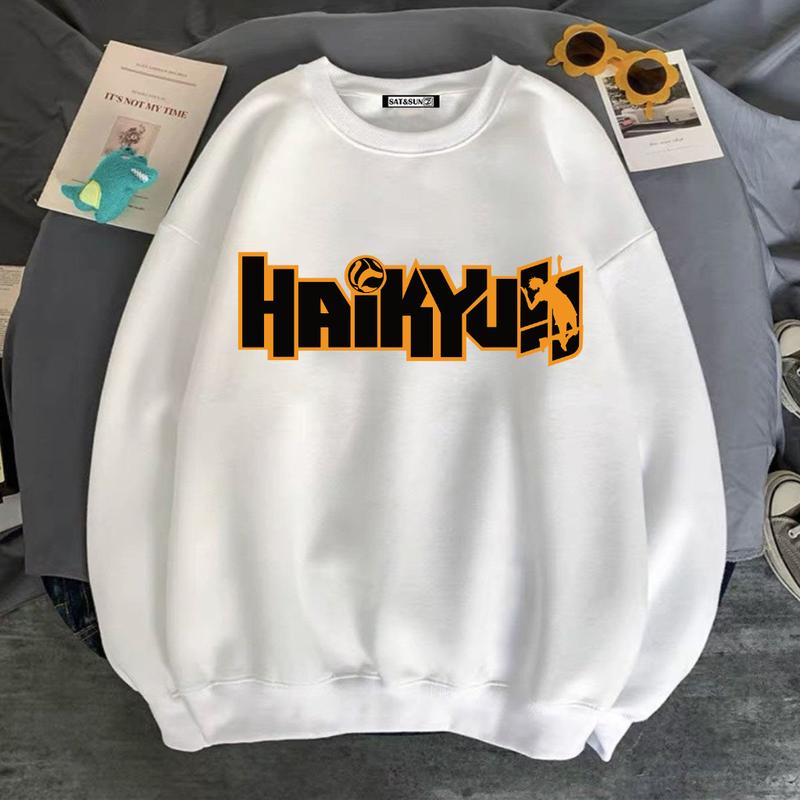 ÁO SWEATER IN HAIKYUN FORM NAM NỮ NHIỀU MÀU ĐỦ SIZE Menswear Hoodie Nhung 6