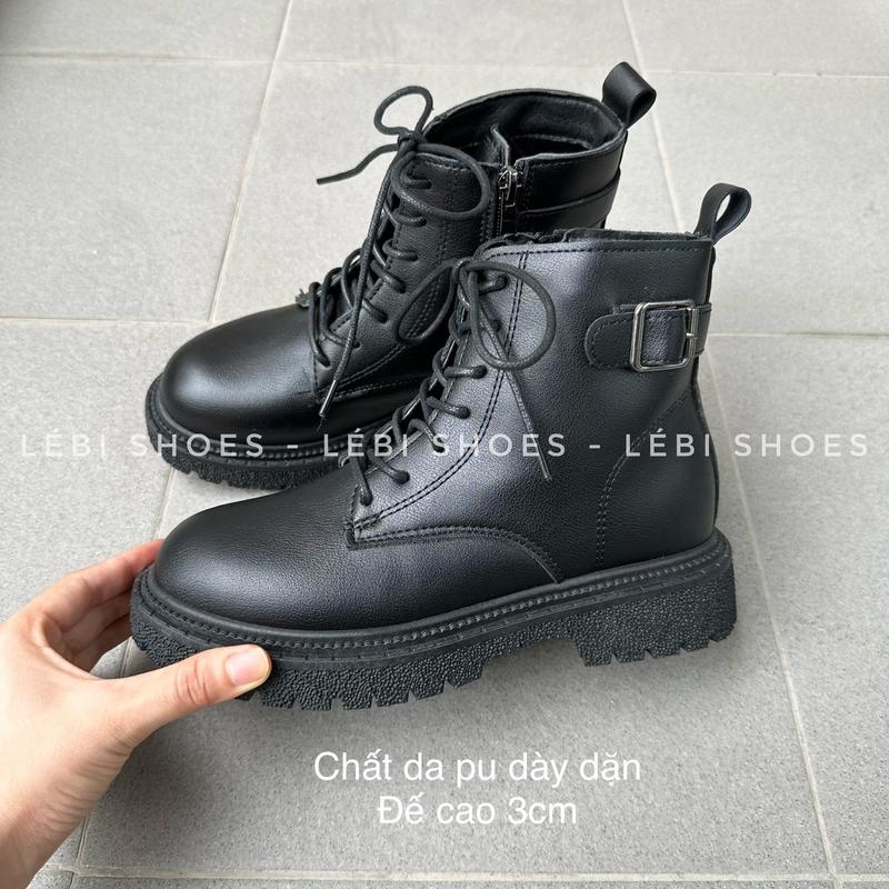 Boots chiến binh có khoá kéo QCCC FULLBOX