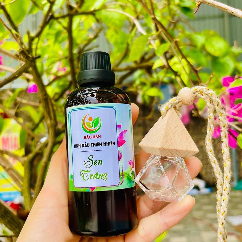 Tinh dầu Hoa Sen Trắng Tươi Mát,Sang, Nhẹ Nhàng Tạo Thư Giãn Thoải Mái 5