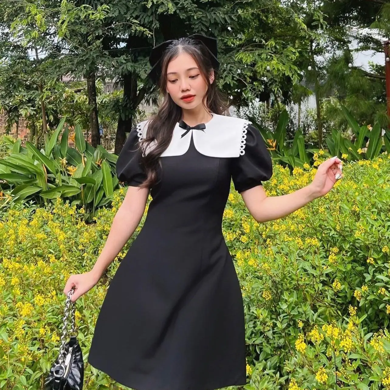 Miley Dress ( Đầm tiểu thư cổ bèo xinh xắn )