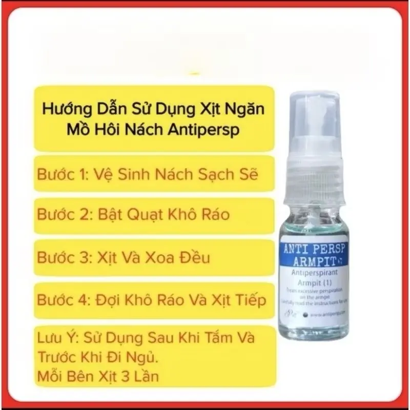 ￼XỊT NGĂN MỒ HÔI NÁCH ANTIPERSP ARMPIT 2