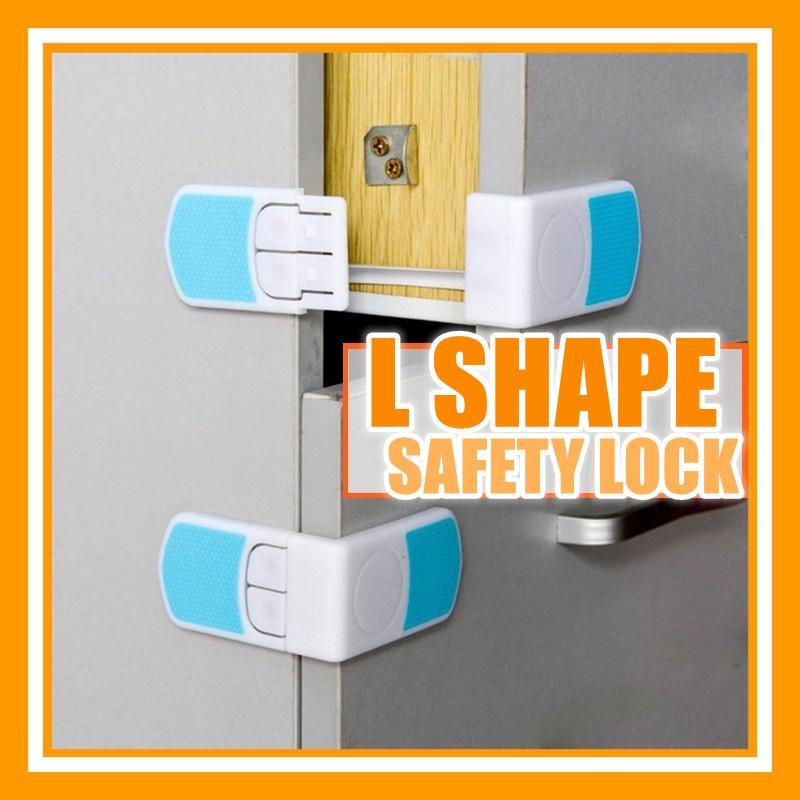 L-Shape Safety Lock Drawer Cabinet Cupboard Universal Corner - TikTok ...