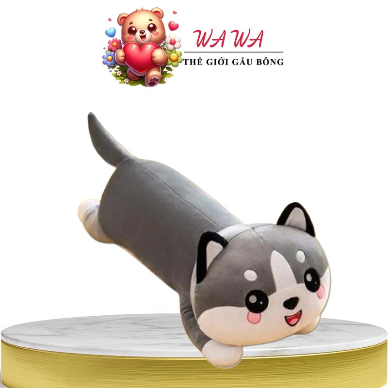 Gấu Bông Mèo Alaska Size 50cm với 2 màu Hồng và Xám tro Tha Hồ lựa chọn Thú Nhồi Bông Mèo Bi Hàng Việt Nam Sản Xuất An Toàn Thú Bông Toy Đồ Chơi Không Phát Nhạc Voi