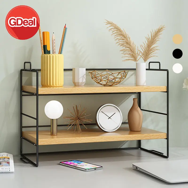 GDeal 2 Layers Desktop Racks Desks Storage Offices Dormitory Study ...