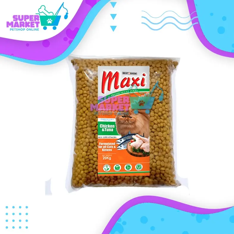 MAXI Cat Food Repack 1Kg Cat Food