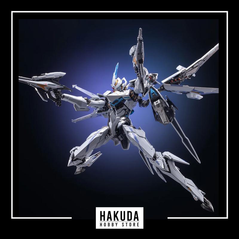 Mô hình Metal Build 1/100 Mecha Break Falcon (Có bonus Gacha)- Chính hãng Moshow Toys